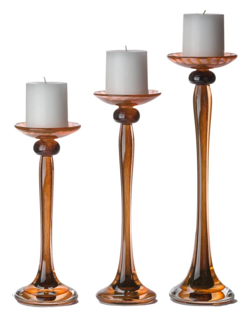 HL Straight Candleholders - Hudson Glass