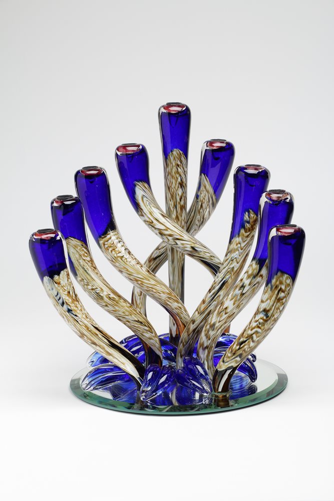 Menorah - Hudson Glass